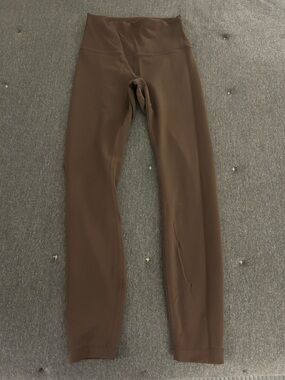 lululemon athletica High-Waist Brown Leggings